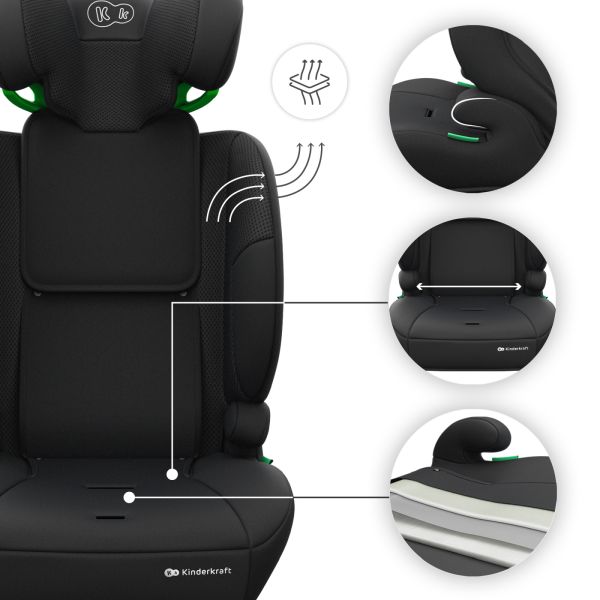 Siège auto Comfort Up 2 Plus I-Size Noir