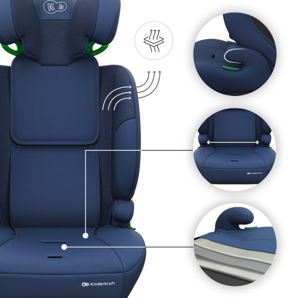 Siège auto Comfort Up 2 Plus I-Size Bleu