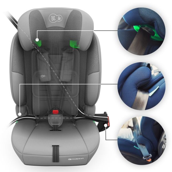 Siège auto Comfort Up 2 Plus I-Size Gris