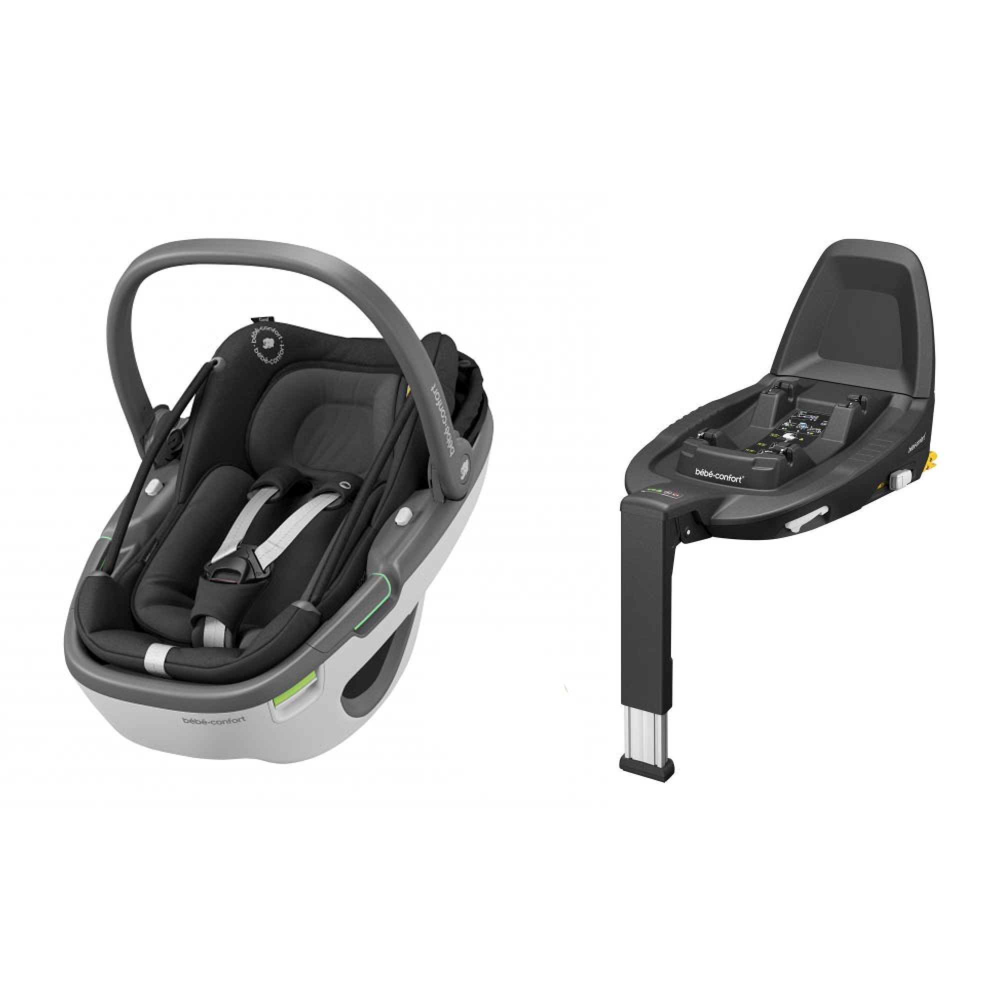 Bébé Confort Siège auto Cosi Coral Essential black + Base FamilyFix3