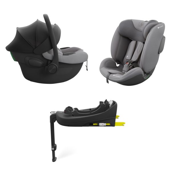 Siege auto 3 en 1 Endura Safe Modular System avec base gris