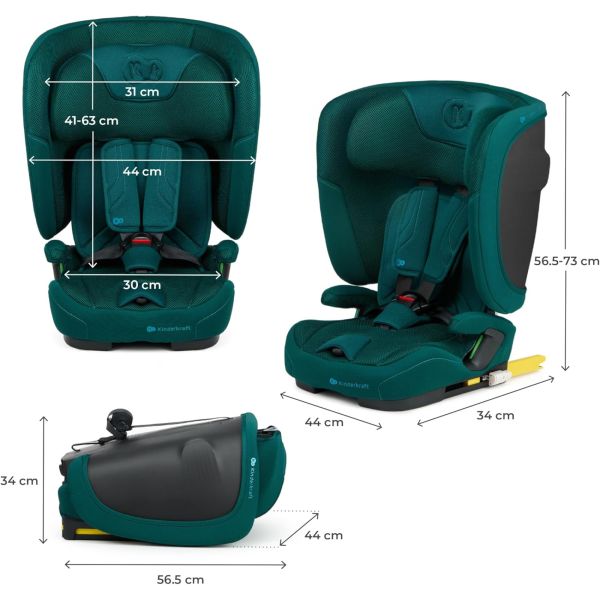 Siège auto Fix2Go I-Size Vert