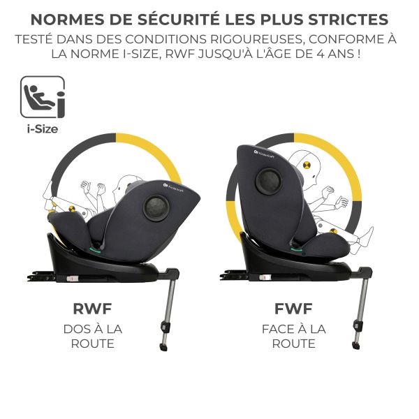 Siège auto I-360² Plus i-Size Gris