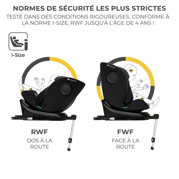 Siège auto I-360² Plus i-Size Noir