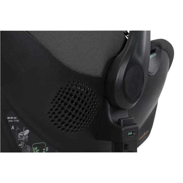 Siège auto Kory Plus i-Size Black satin