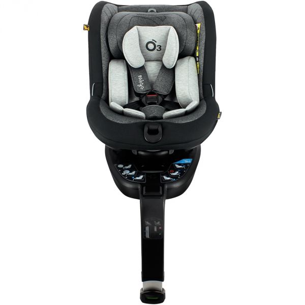 Siège auto pivotant O3 LITE 360° isofix noir 40-105 cm i-Size