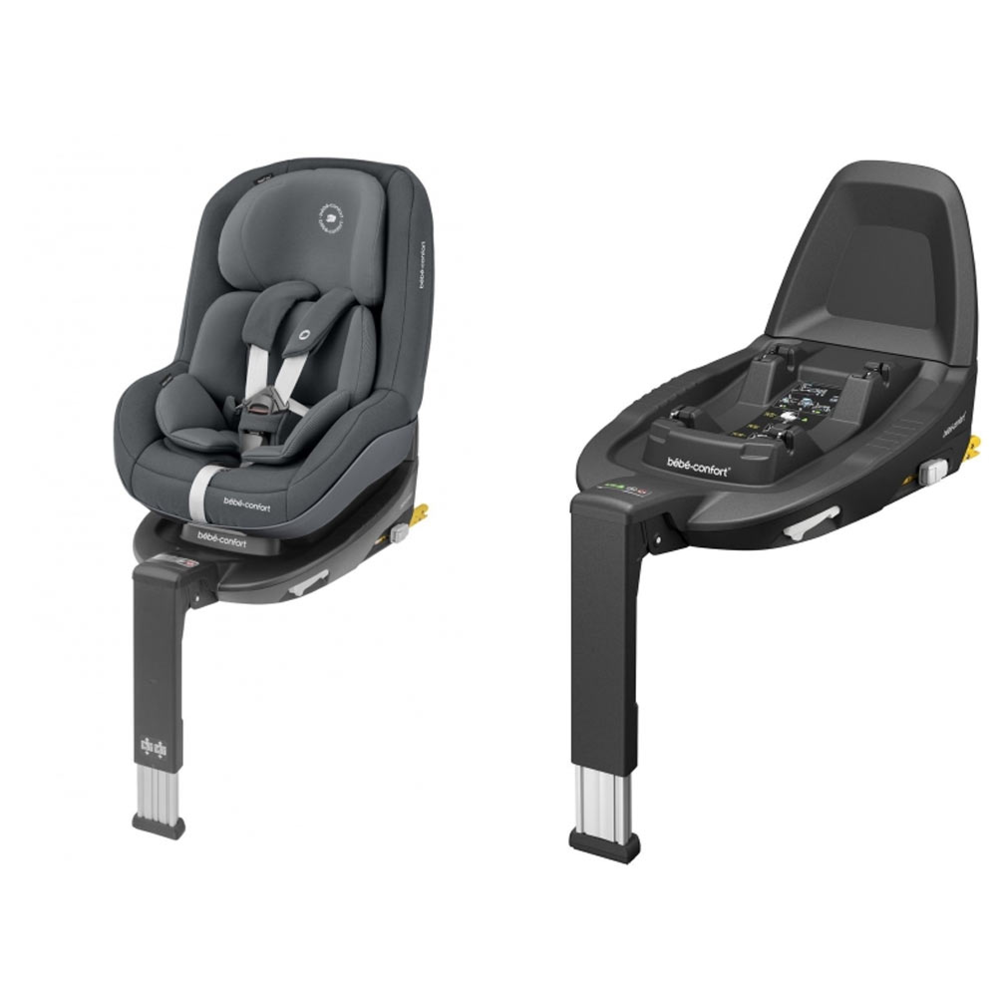 Bebe Confort Siege Auto Pearl Pro 2 I Size Authentic Graphite Base Familyfix3 I Size Noire Made In Bebe