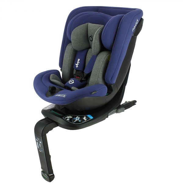 Siège auto pivotant O12 360° isofix bleu 40-145 cm i-Size