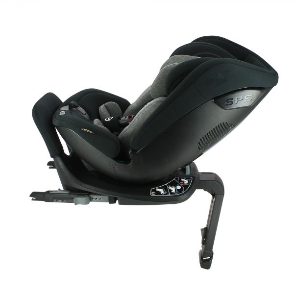 Siège auto pivotant O12 360° isofix noir 40-145 cm i-Size