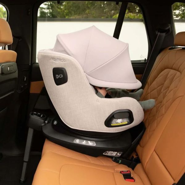 Siège-auto i-Size pivotant PRUU Aire Caviar