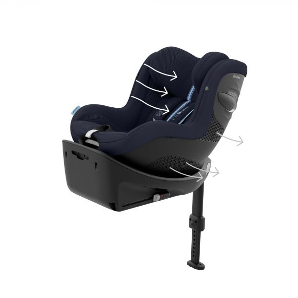 Siège auto Sirona G i-Size Tissu Plus Ocean Blue