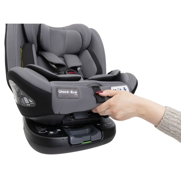 Siège-Auto Unico Evo i-Size grey black