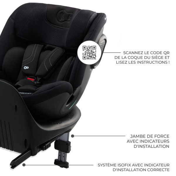 Siège auto Xrider² i-Size Black