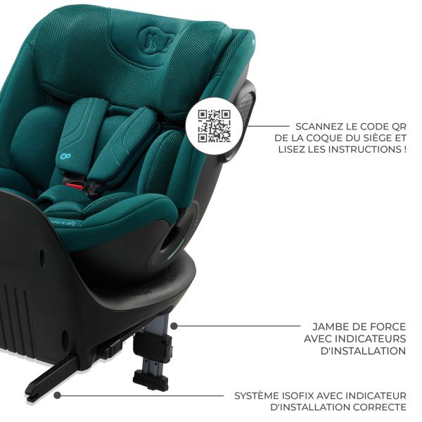 Siège auto Xrider² i-Size Green
