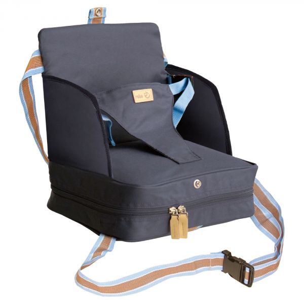 Rehausseur de Chaise Enfant, Siège de Table Bébé Portable Pliable avec  Ceinture De Sécurité Siège Nomade Amovible Chaise Booster Hauteur Réglable  pour Enfant en Bas Age (Bleu) : : Bébé et Puériculture