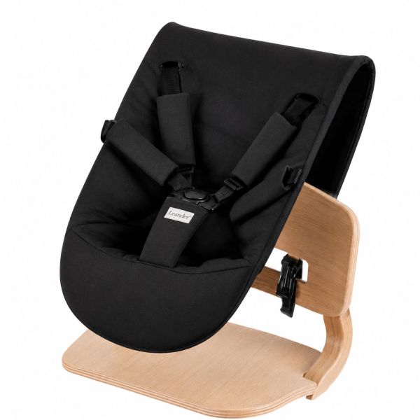 Transat pour chaise haute Noir