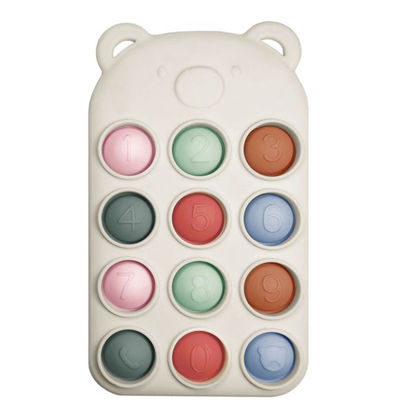 Anneau dentition pop en silicone it télécommande