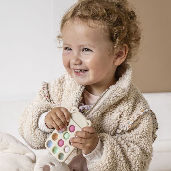 Anneau dentition pop en silicone it télécommande