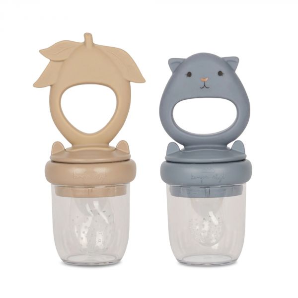 Lot de 2 sucettes grignoteuses Bunny et Lemon