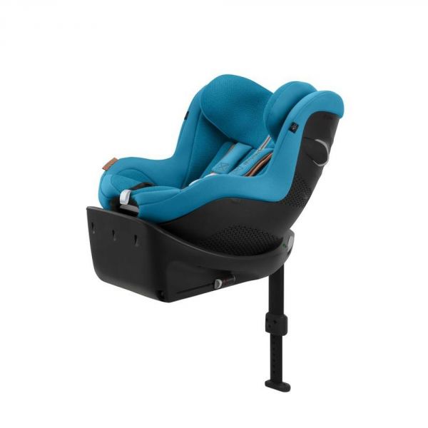 Siège auto Sirona Gi i-Size Tissu Plus - Beach Blue avec base