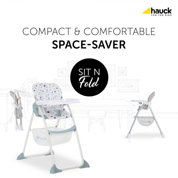 Chaise haute pliable Sit N Fold Espace