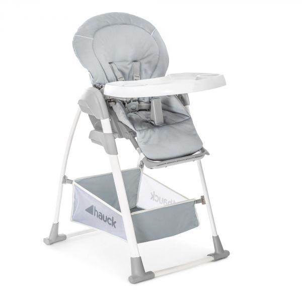 Chaise haute pliable Sit N Relax 3 en1 Stretch gris