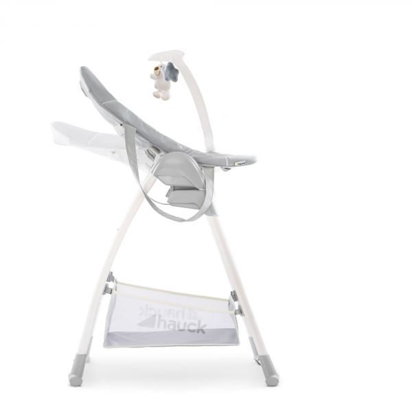 Chaise haute pliable Sit N Relax 3 en1 Stretch gris