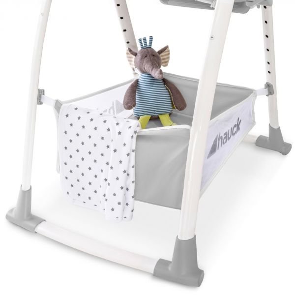 Chaise haute pliable Sit N Relax 3 en1 Stretch gris