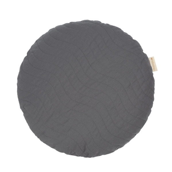 Coussin rond Sitges Slate Grey