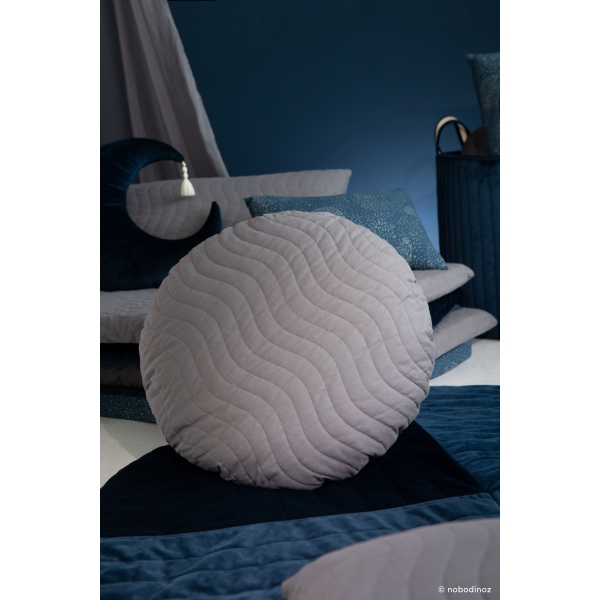Coussin rond Sitges Slate Grey