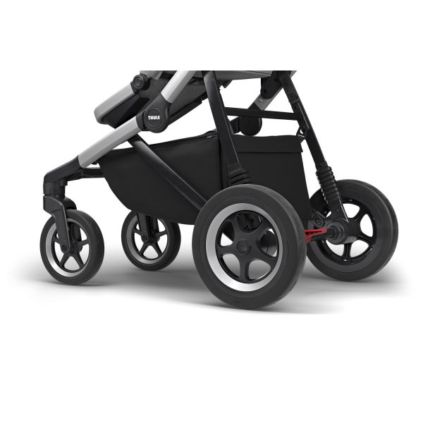 Poussette duo Sleek avec nacelle - Grey Melange