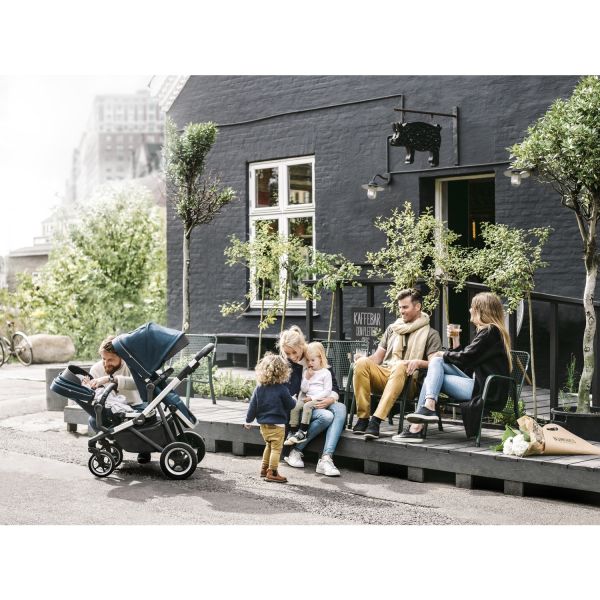 Poussette Sleek - Grey Melange
