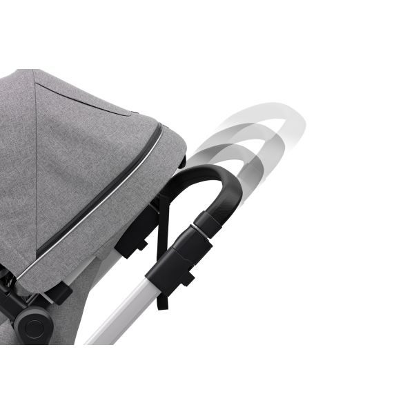Poussette Sleek - Grey Melange