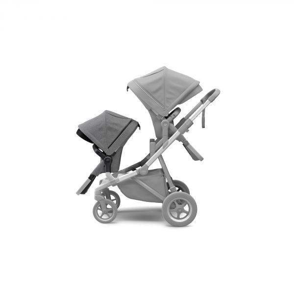 Siège poussette Sleek Sibling - Grey Melange