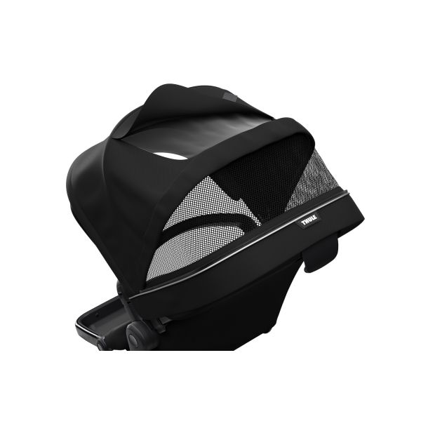 Siège poussette Sleek Sibling - Midnight Black on Black