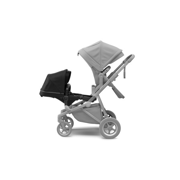 Siège poussette Sleek Sibling - Midnight Black on Black