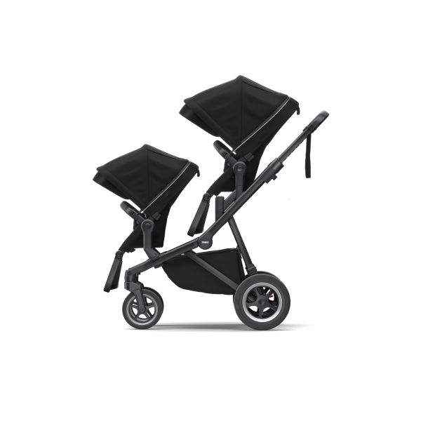 Siège poussette Sleek Sibling - Midnight Black on Black