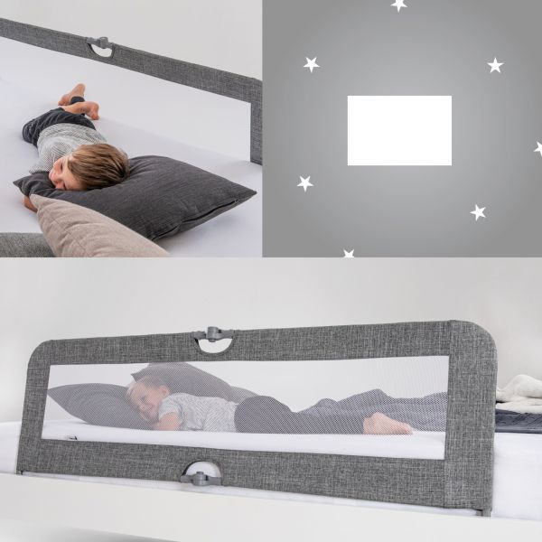 Barrière de lit Sleep N Safe Plus XL Mélange gris