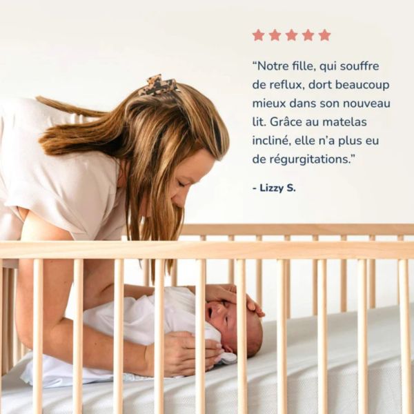 Matelas bébé 60x120cm Pack Evolution Premium