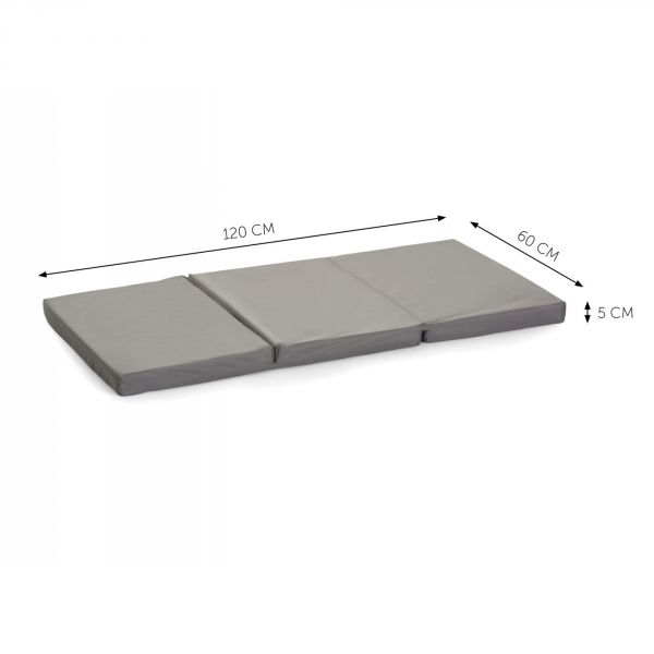 Matelas pour lit parapluie 60 x120 cm grey