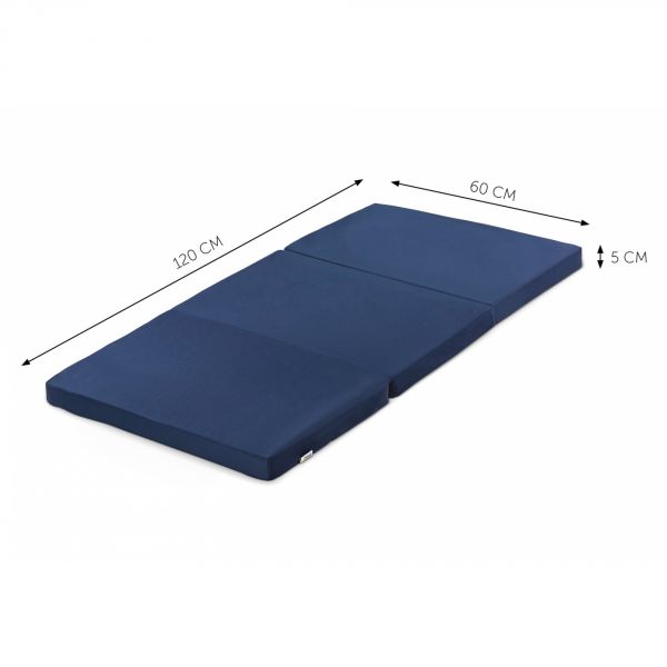 Matelas pour lit parapluie 60 x120 cm navy