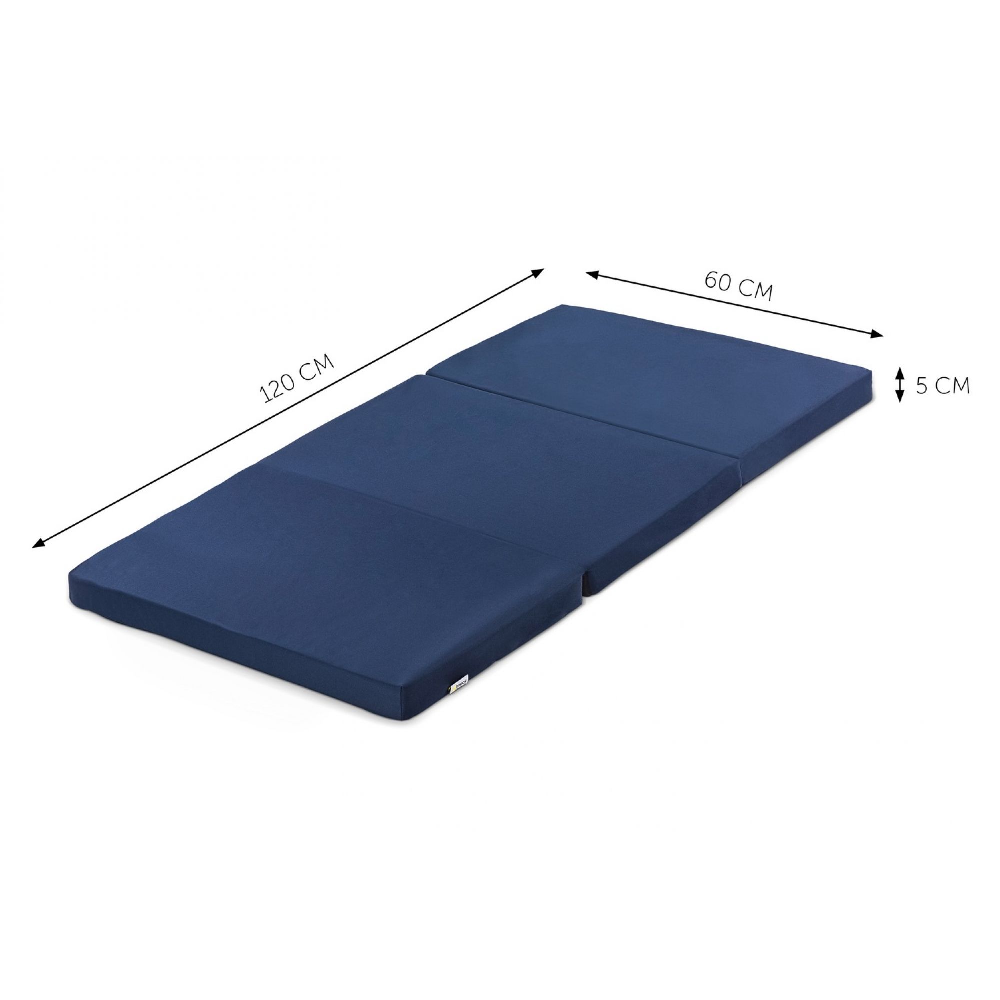 Matelas pour lit parapluie 60 x120 cm navy - Made in Bébé