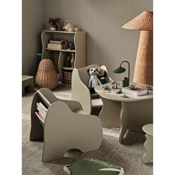 Fauteuil enfant Slope Lounge - Cashmere