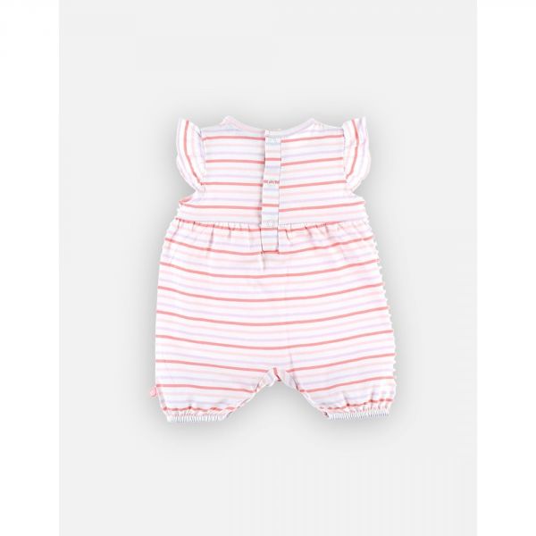 Combinaison rayée Smart Girl 1 mois