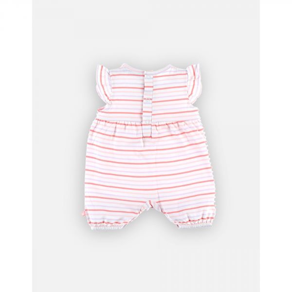 Pyjama combishort rayée Smart Girls 6 mois