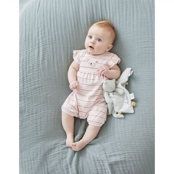 Pyjama combishort rayée Smart Girls 6 mois
