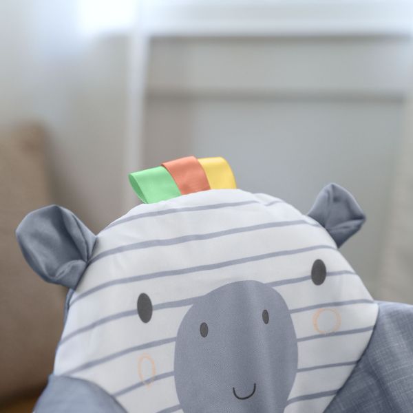 Trotteur bébé pousseur avec activités, 3 hauteurs, Casi le Zèbre