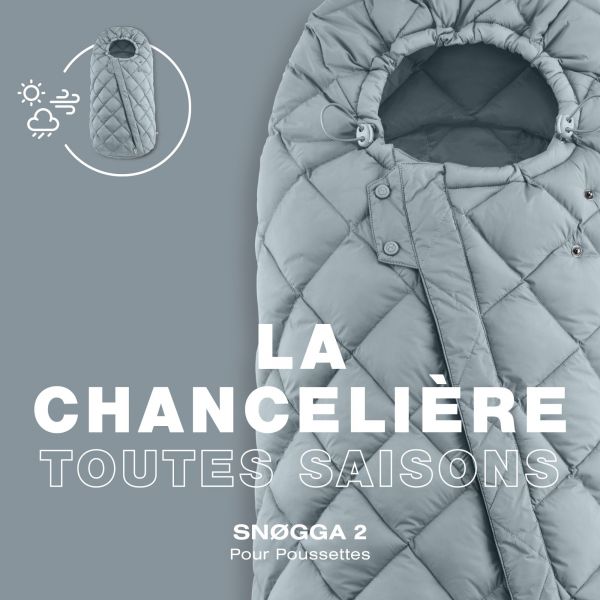 Chancelière universelle poussette Snogga 2 Nature Green