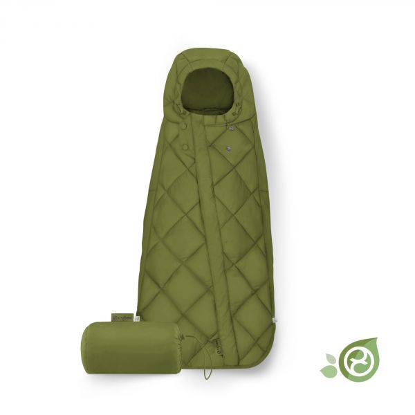 Chancelière universelle mini Snogga 2 pour coque 0/0+ - Nature Green