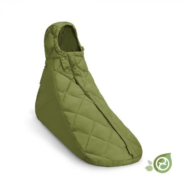 Chancelière universelle mini Snogga 2 pour coque 0/0+ - Nature Green